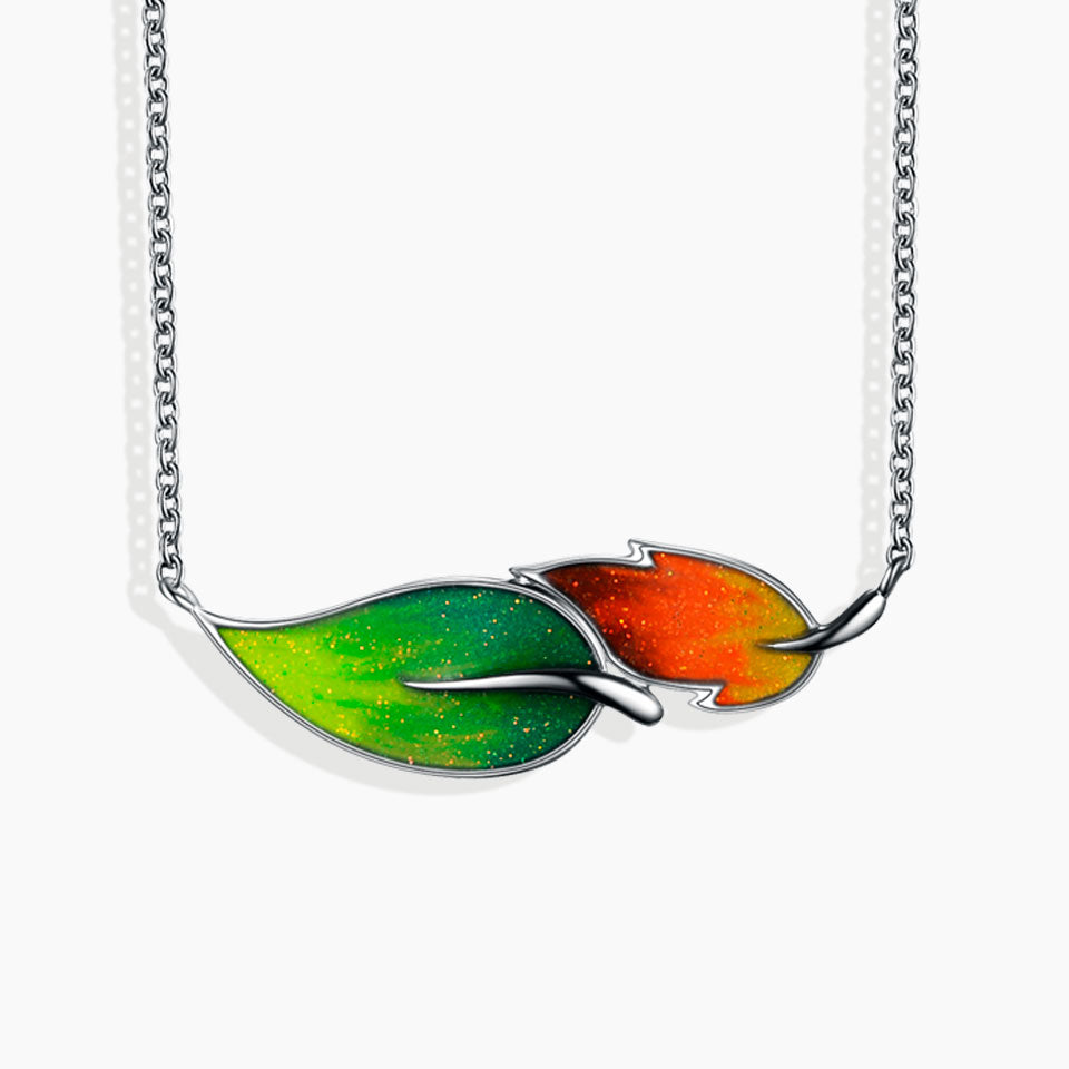 Irosk Seasons Necklace made in 925 Sterling Silver