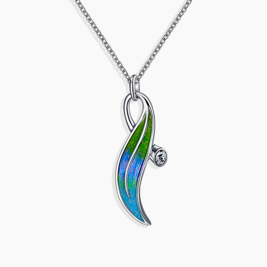 Irosk Singnature Pendant Necklace in 925 Sterling Silver