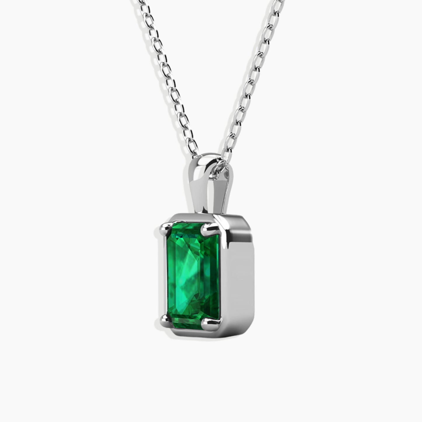 Irosk Emerald Pendant Necklace